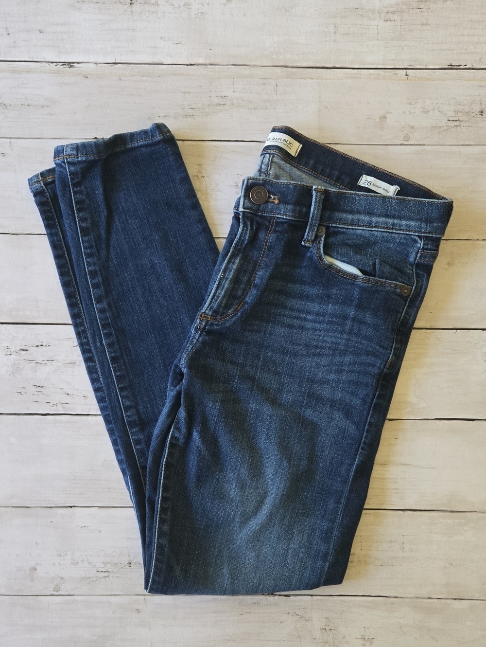 Banana Republic Skinny Ankle Jean Skinny Jeans Waist 28